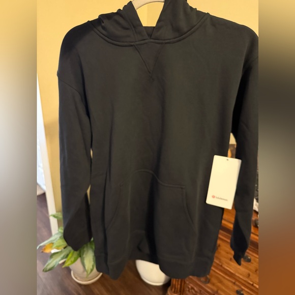 NWT✨Lululemon All Yours Hoodie *Terry Black Size 10 Retail $108 - Picture 5 of 5